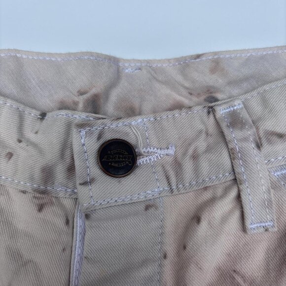Dyed Dickie Sherwin William Shorts Mens 32 Painter Whites Grunge Artsy - Picture 5 of 8